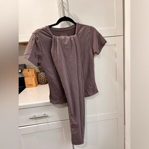 Primark Mauve Taupe Active Top